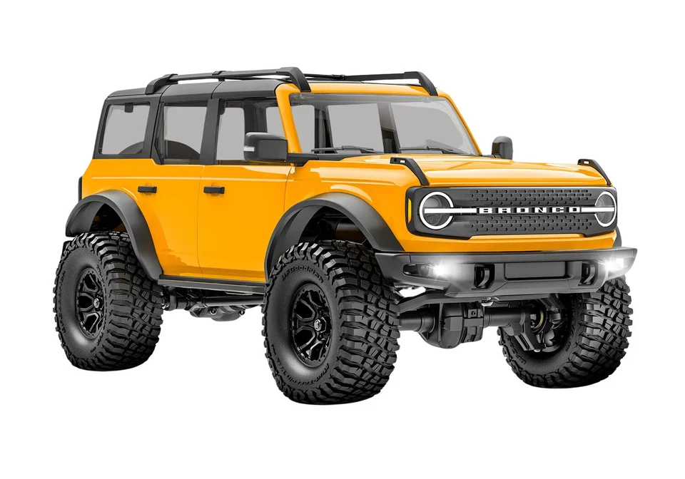 Traxxas 1:18 TRX-4M Ford Bronco Modellauto inkl. Akku und Ladegerät - Cyber Orange (97074-1-ORNG)
