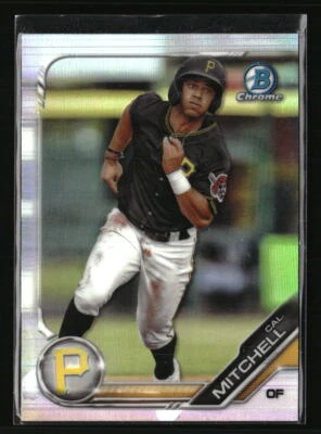 Cal Mitchell 2019 Bowman Chrome Draft Refractor #BDC-26  Baseball Card - Image 1 of 2