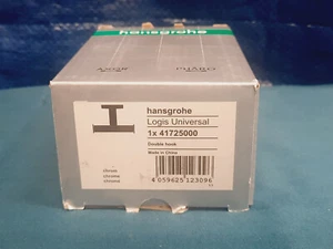 Hansgrohe 41725000 iBox Logis Universal Doppel Gewandhaken CHROM - Bild 1 von 4