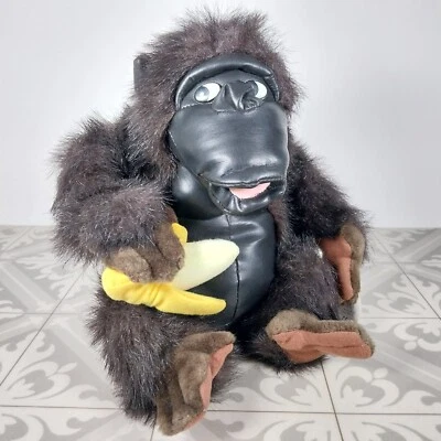 Vintage Grove Gorilla Plush Soft Toy Original Tags Monkey Ape with Banana - Image 1 of 4
