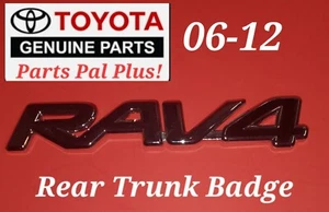 06 07 08 09 10 11 12 GENUINE TOYOTA RAV4 REAR TRUNK LID EMBLEM BADGE  - Bild 1 von 7
