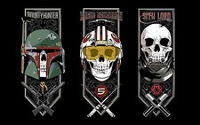 Star Wars VII Bounty Hunter Sith Skulls - 42" x 24" LARGE WALL POSTER PRINT NEW