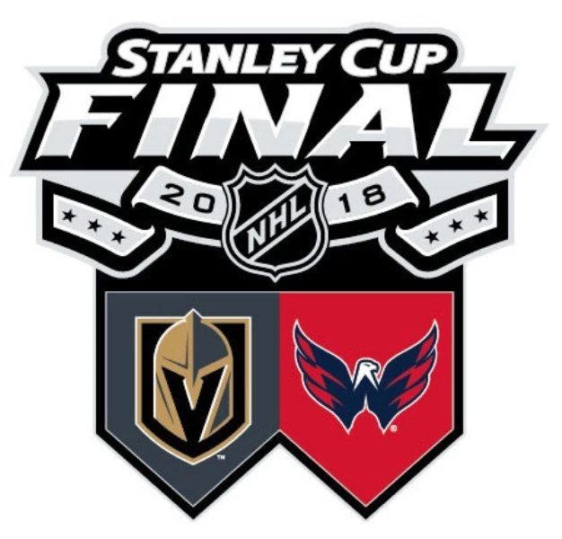 2018 Stanley Cup Final Finals Pin Washington Capitals Las Vegas Golden Knights - Image 1 of 1