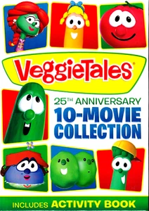 VEGGIETALES 25TH ANNIVERSARY 10 MOVIE COLLECTION 2018 [i2] - Picture 1 of 2