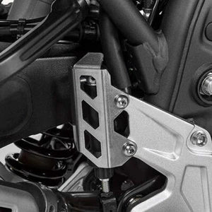 For Yamaha Tenere 700 XTZ700 19-22 Auxiliary Tank Guard Cover Protection Silver - Picture 1 of 9