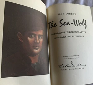The Sea-Wolf, by Jack London, Easton Press Collector's Edition 1979 Leather Illu - Imagen 1 de 14