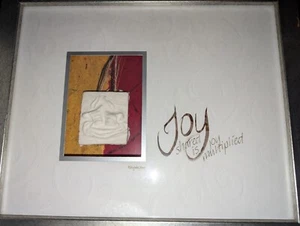 Framed Picture Mixed Media Waterfield Young Imagine Design Joy Shared Coffee Art - Bild 1 von 4
