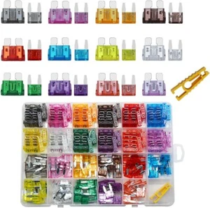 Kit de fusibles de hoja estándar 231 piezas para autocaravana automotriz cámper automotocicleta - Imagen 1 de 9