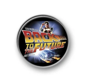 BACK TO THE FUTURE / 1"" / 25 mm botón de pin / insignia / Marty / Doc / McFly / flujo - Imagen 1 de 3