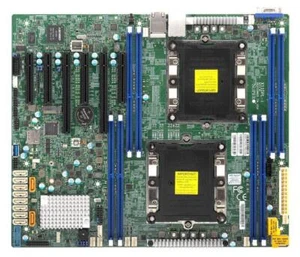 Supermicro X11DPL-i LGA3647 motherboard + 2x Intel Xeon Gold 6138 1.8Ghz 20c/40t - Bild 1 von 2