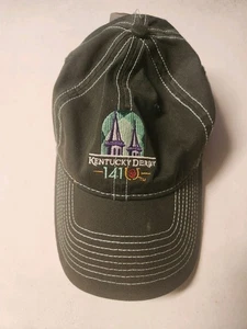 KENTUCKY DERBY Hat Cap Strapback Adjustable 141st Green The Game 2015 - Picture 1 of 6