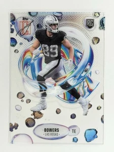 2024 Topps Signature Class Brock Bowers RC Fluid Clear Variation #F-6 SSP - Picture 1 of 2