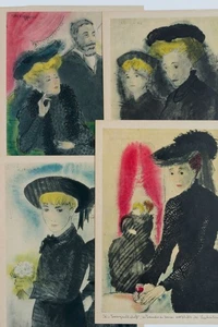 E. KLEPPER (1906-1980), Die Trauergesellschaft. Mappe,  1946, Reproduktion - Picture 1 of 4