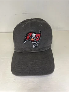 '47 Tampa Bay Buccaneers Hat Cap Gray Strap Back Adjustable NFL Logo Dad Mens - Picture 1 of 7