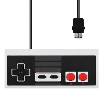 New Video Game Wired Controller For Nintendo NES Mini Classic Edition Console US