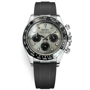 DAY SEIKTONA MOD DON P - 40mm VK63 Hybrid (mechanical quartz chronograph) - Bild 1 von 3