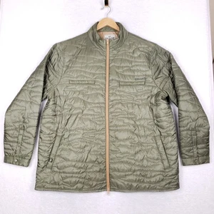 King Ranch Puff Jacket 4XL Olive Green Quilted Outdoor Western Cowboy Workwear - Picture 1 of 9
