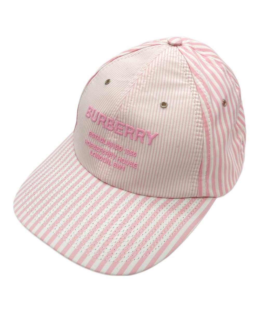 さや豆 Burberry キャップ ピンク さや豆 Burberry キャップ ピンク Burberry Pink Hats for Women