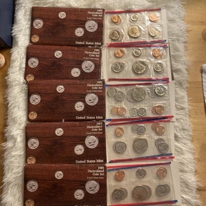 1985 US Mint Set Uncirculated 10 Coin Set Philadelphia & Denver P & D - Picture 1 of 6