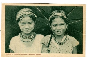 Philippines Mission in Scheut Girls 1945 mailed postcard - Picture 1 of 5