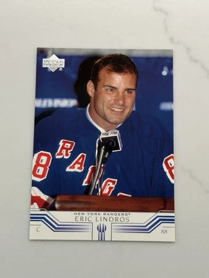 Eric Lindros 2000-01 Upper Deck #118 NYR NM-MT HOF - Image 1 of 2