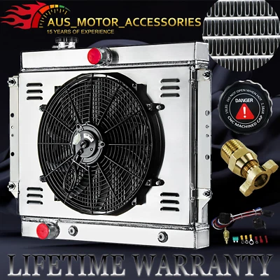 4 Rows Radiator Shroud Fan Relay For 1959 1960 Cadillac DeVille Eldorado 6.4L V8 - Image 1 of 4