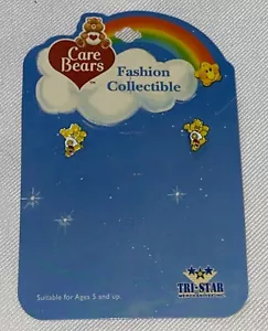 Carebear Funshine Bear Fashion Earrings, NOS - Picture 1 of 2