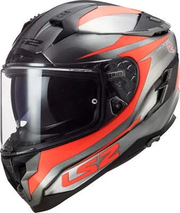 LS2 Challenger GT Motorcycle Helmet Cannon Jean/Fluo Orange 2XL CLOSEOUT - Picture 1 of 5