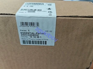1PC Brand New PHOENIX CONTACT ESSENTIAL-PS/3AC/24DC/240W/EE 1018291 Power Supply - Afbeelding 1 van 1