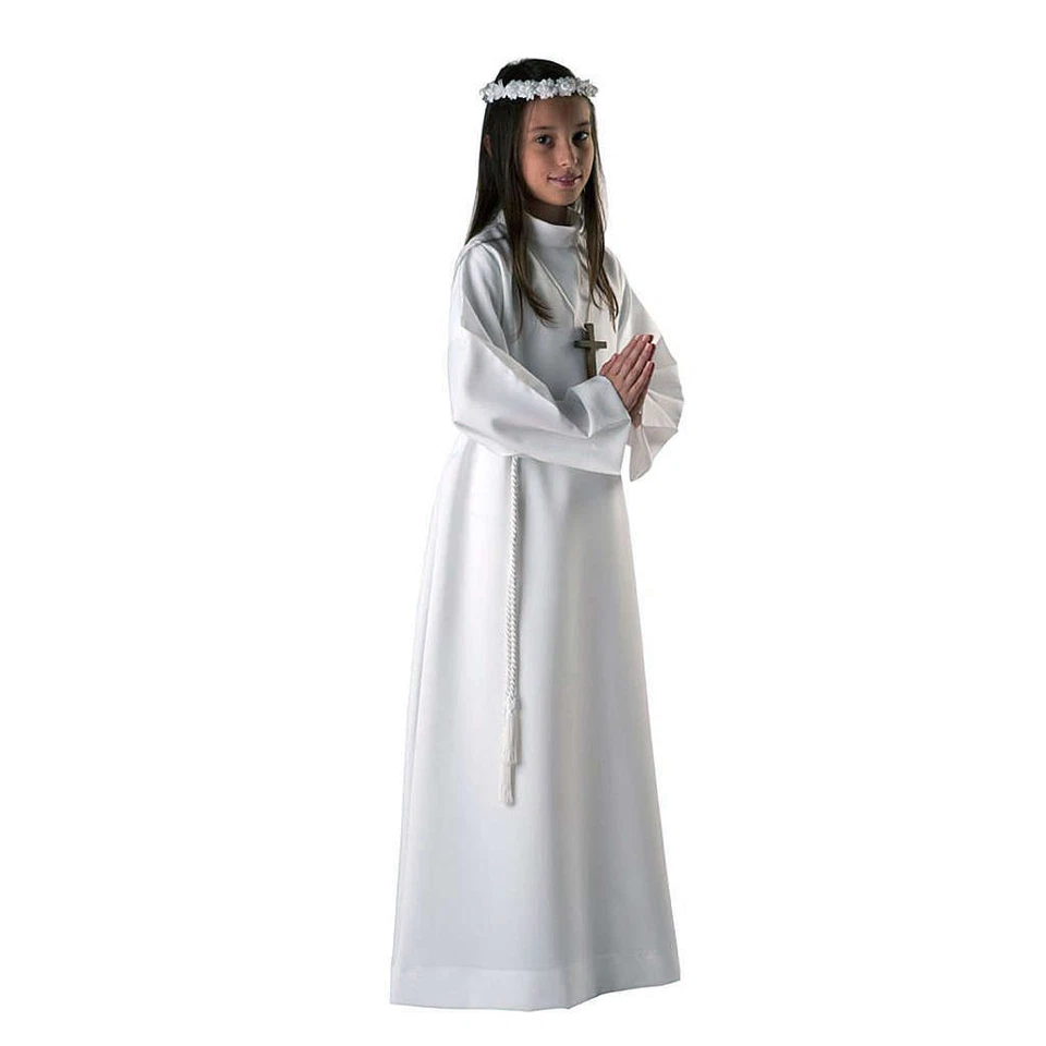 Abito prima comunione bambina bianco - Immagine 1 di 1
