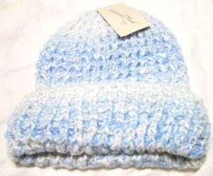 Universal Thread Knit Hat-Women's-ONE SIZE- BLUE VERIEGATED-NWT-RET 15.00-NICE - Picture 1 of 6