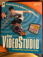 Ulead Systems Video Studio Version 3.0 Brand New And Complete Open Box EXCELLENT