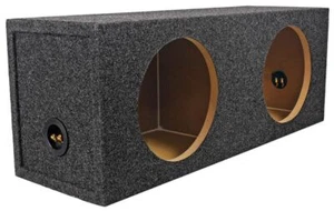 Rockville Dual Sub Box Enclosure For (2) MTX Audio 5510-22 10" Subwoofers - Picture 1 of 6
