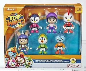 Nick Jr Top Wing 6 Character Action Figure Collector Pack NEW - Picture 1 of 6