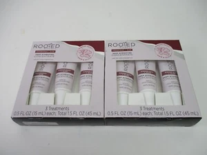 Rooted Rituals Deep Hydrating Concentrate Hair Treatment 3 Pack - Lot - - Picture 1 of 4