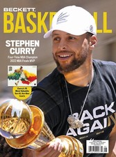 New AUGUST 2022 Beckett BASKETBALL Card Price Guide Magazine w/STEPHEN CURRY