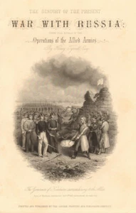 CRIMEAN WAR. Kinburnska Governor surrendering to the Allies. Title page 1860 - Picture 1 of 1