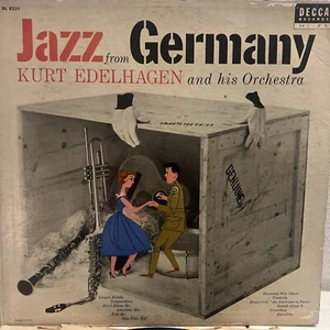 KURT EDELHAGEN Jazz From Germany DL8231 LP Vinyl 1956 HiFi - Picture 1 of 4