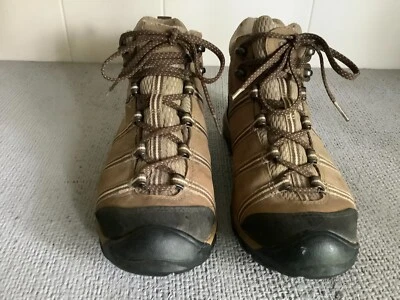 Botas informales de senderismo con cordones de cuero tostado Chaco para mujer talla 7,5 Farmcore Chore Foto 1 de 4