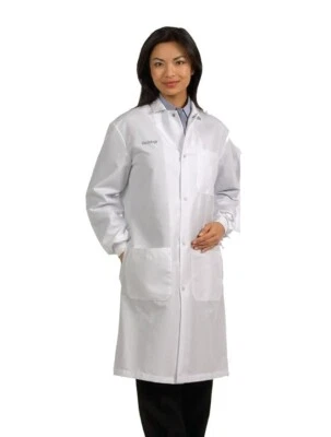 Moda Sello Uniforme Superior Grupo Salud Blanco Abrigo de Laboratorio XL S 3496 Unisex Foto 1 de 2