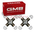 2 pc GMB Rear Shaft Front Center Universal Joints for 1957-1962 Cadillac ia