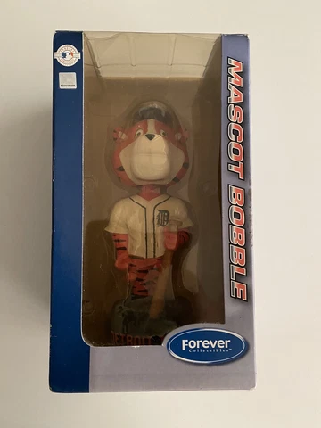 2006 Forever Collectibles Detroit Tigers Paws Bobblehead In New In The Box Cover