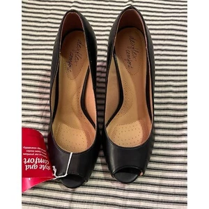 Dexflex Comfort Peep Toe Wedges - Picture 1 of 7