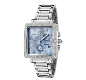 Invicta Women's 0451 Square Angel Collection Diamond Accented Chronograph - Picture 1 of 4