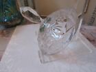 LID ONLY VTG  Fabulous Crystal Glass Candy Dish Compote Lid  6 3/4” LID ONLY