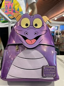 Mini mochila Disney Parks Epcot Figment Loungefly nueva con etiquetas - Imagen 1 de 4