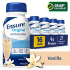 Ensure Original Nutritional Drink, Vanilla, 8 Fl Oz, 16 Count