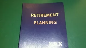 Vintage 1970s Retirement Planning Workshop Program Business Tool Xerox - Picture 1 of 6