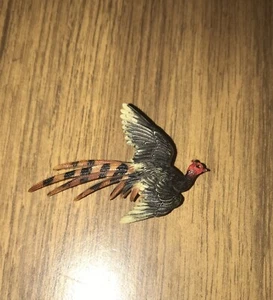 ATEMBERAUBENDE GROSSE FASANEN ANSTECKNADEL/BROSCHE - Bild 1 von 7