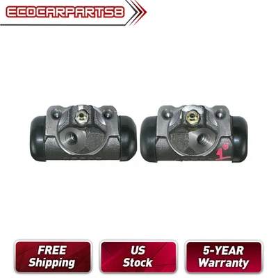 2 Rear Drum Brake Wheel Cylinder fits 1955 1956 1957 1958 Chevrolet Bel Air - Image 1 of 4